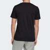 adidas T Shirts Men's Black Crew Neck Moderate Straight Fit FN1735