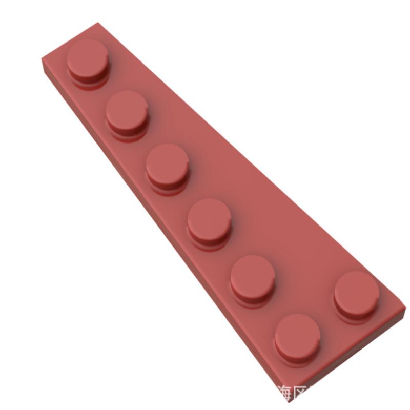 

My Own Creation Ten Pieces 78444 Wedge Assembling Pieces Kit Plate 2x6 Right Bricks House Particle DIY Idea Educational Toy Children Kids Birthday