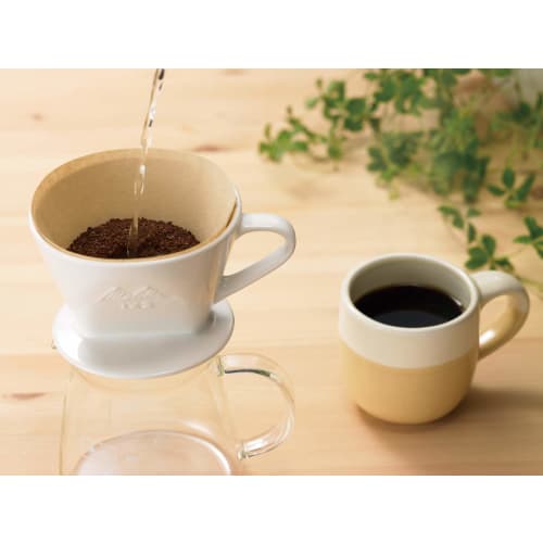 Melitta Coffee Filter Paper, 1-2 Cups, Aromagic FSC? Mix, Natural Brown, 40 Sheets, PA 1x1 NB