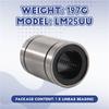 A20F-LM25UU 25mmx40mmx59mm Doppelseitige Gummidichtung Linearlager-Kugellagerbuchse