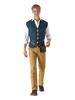 European Court Gown Rapunzel and Flynn Rider Cosplay Costume