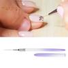 Nail Art Pen Pictură cu peri flexibili de lungă durată Frumos Nail Art Liner Brush Pen Instrument de frumusețe