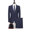 Firstview Men's Business Slim Fit Suit Set