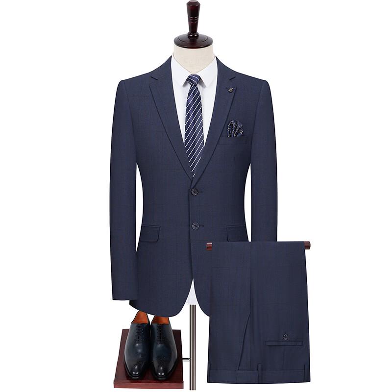 Firstview Men s Business Slim Fit Suit Set 58/4XL