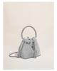 Women's 2023 Fashion Rhinestone Bucket Bag - Full Diamond Dionysus Crossbody & Underarm Trendy Design