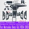 For Mercedes Benz GLC W254  Car Gearbox Panel Film Dashboard Protective Sticker Interior Screen Anti-Scratch Accessories