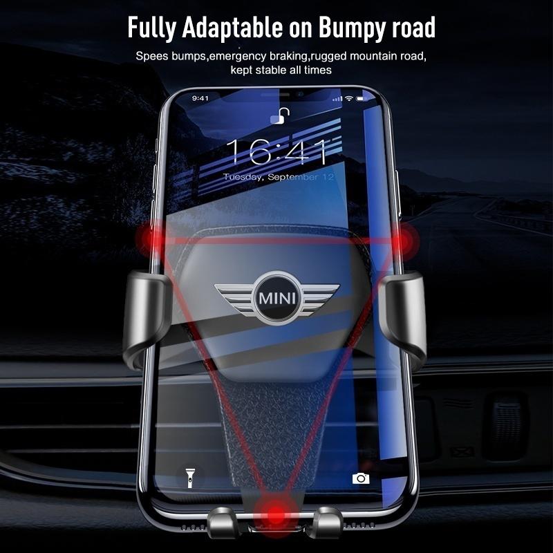 Car Phone Holder Air Outlet Phone Bracket Car AccessoriesFor MINI Cooper R56 F56 R50 JCW Cabrio Aceman Countryman Clubman WORKS Dymfu11