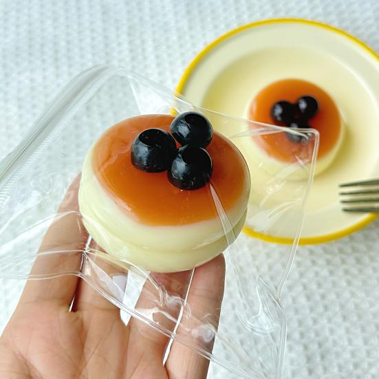 1/2/5Pcs Stress Relief Souffle Squeeze Toy Slow Rising Triangular Egg Yolk Rice Ball Sensory Toy Kids Adults Simulated Dessert Pinch Fidget Toy