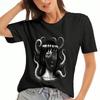 Oakmont Candle Co. Damen Baumwoll-T-Shirt, Premium-Baumwoll-Print, Strapazierfähig und Langlebig, Stylisches Freizeit-T-Shirt, Tolles Geschenk für Oakmont Candle Fans, Komfortab