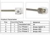 Purple Copper Busbar Terminal 25mm² Electrical Connector, High Conductivity, Pack of 10