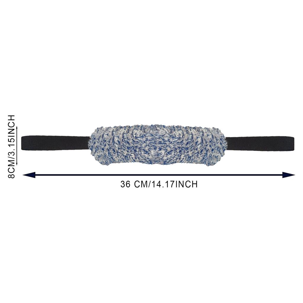 Car Wheel Wash Towel Brush Two-sided Long Belt Cleaning Towel Microfiber Coral Plush Wheel Pull Belt Brush Hub Detail Towel