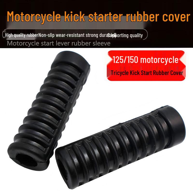 Motorcycle WY125-AJH125 Kick Starter Rubber and Leather Cover for Ignition Stick & Starting Lever