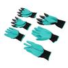 Gardening Work Gloves Puncture Resistant Waterproof Breathable Garden Gloves with Claw for Digging Planting