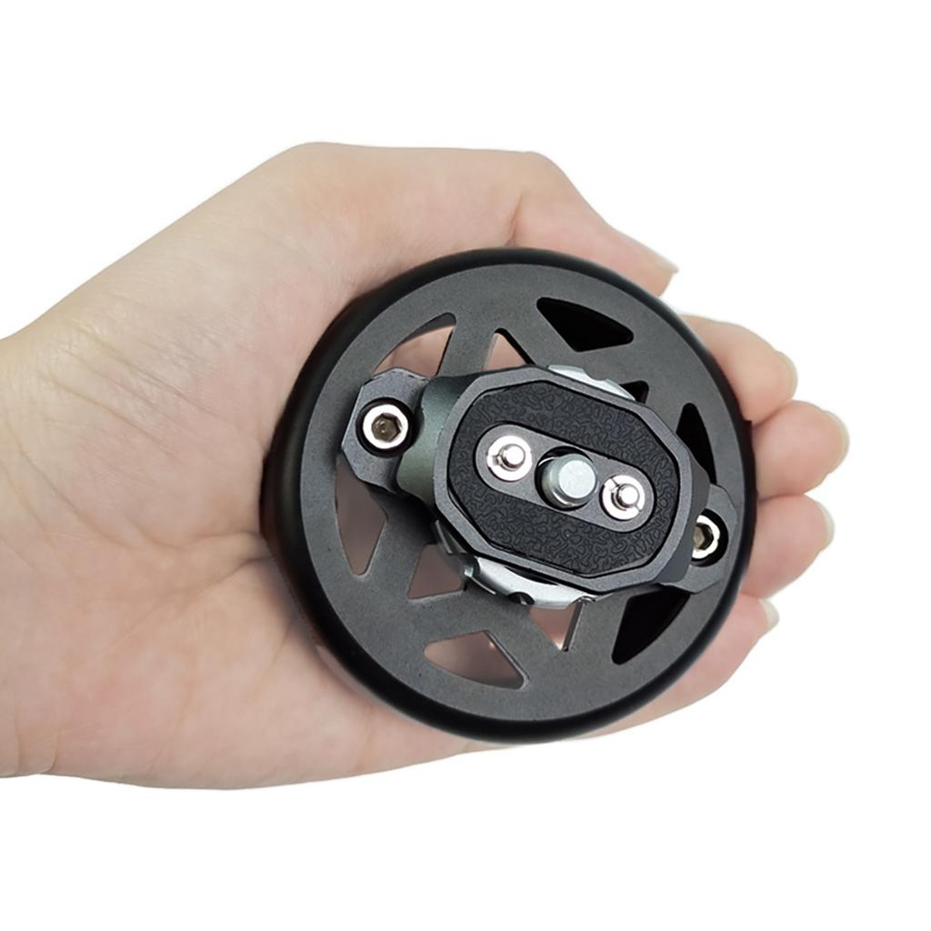 Spheroidal Camera Cage Handle Left  Right Side Hand Grip Aluminum Alloy Handle Grip with ARRI Locating Video Cage