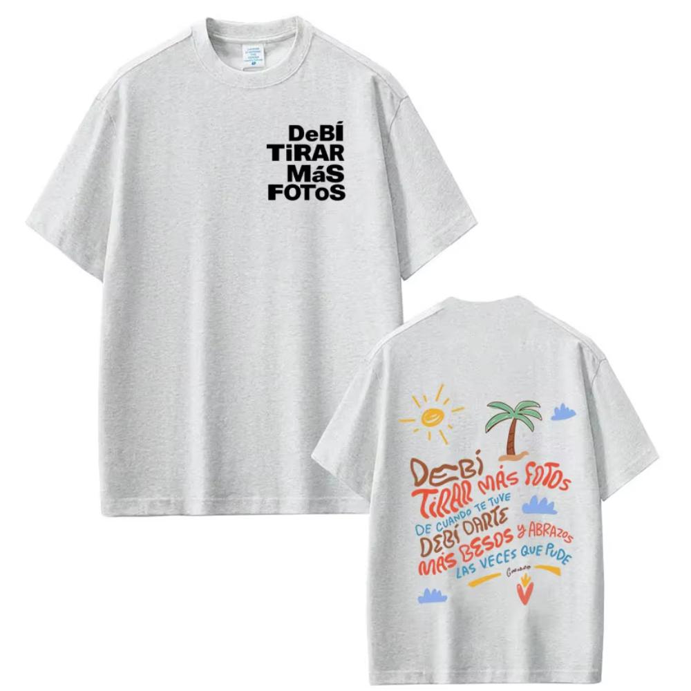 

ZX Rapper Bad Bunny Debi Tirar Mas Fotos DTMF Tshirts Men Women Clothing Fashion Hip Hop Short Sleeve Oversized Tshirt Streetwear 4XL