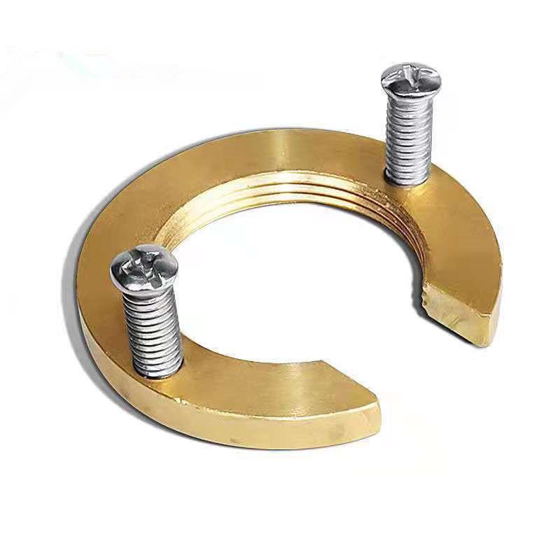 Faucet Fixing Tool Set Kitchen Bathroom Wash Basin Faucet Fastener Nut Circlip Washer Anti-loosening Faucet Fixture Installation