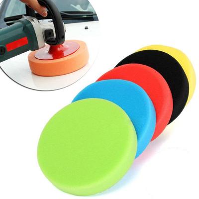 5 Stück 3/4/5/6/7" Heißes Auto Flacher Auto Polierer Pad Polierschwamm Polier-Set Polierschaum