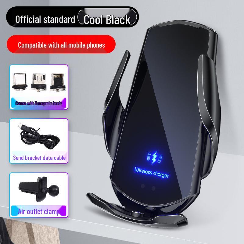 Q3 Magnetic Wireless Car Charger with Infrared Induction and Air Vent Mount