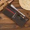 Hot Sale Bifold Leather Wallet Luxury Style Fashion Wallet For Men Leather Original Cowskin Short Purse 2 Folds Slim Purse Coins