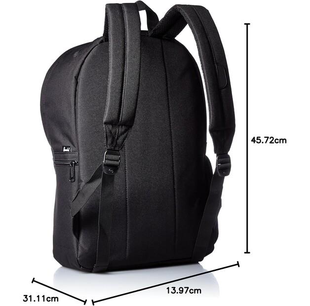 Рюкзак Herschel Heritage black/tan synthetic leather (10007-00055)