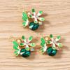 Cherry Blossom & Animal Charm Set: 10pcs for Earrings, Bracelets, Necklaces, Keychains