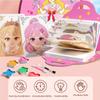 Magical Princess Makeup Sticker Set Cosmetic Toy For Kids Educational Drawing And Coloring Craft Activity Girls Gift