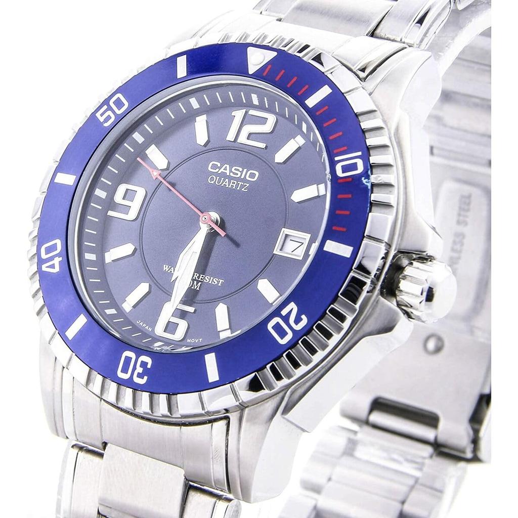 Casio collection Analog Quartz Stainless (Casio) Men's Watch, Steel, MTD-1053D-2AVES [Used]