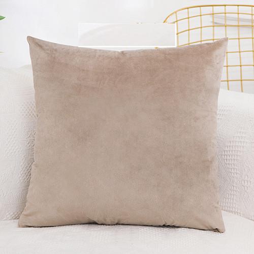 Solid Velvet Pillow Cushion Cover Home New Year Decorative 40*40/45*45/50*50/55*55/60*60cm Kussenhoes Housse De Coussin Cojines