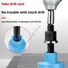 Q1FD Heavy Duty Professional Drill Bit Remover Extraction Tool For Stuck Diamantine Bits In Masonry Reverse Action 40cm