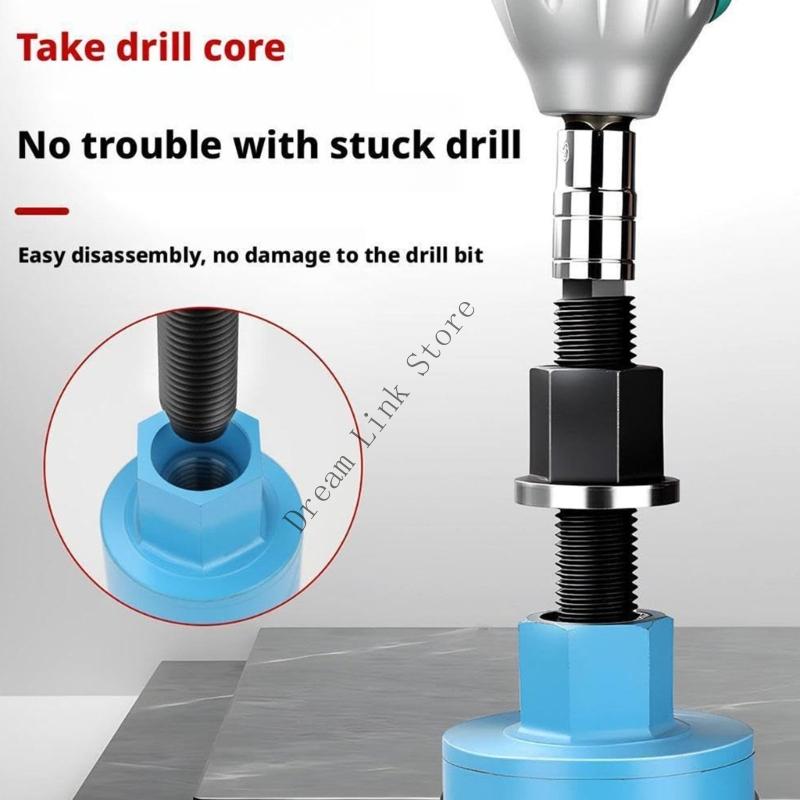 Q1FD Heavy Duty Professional Drill Bit Remover Extraction Tool For Stuck Diamantine Bits In Masonry Reverse Action 40cm