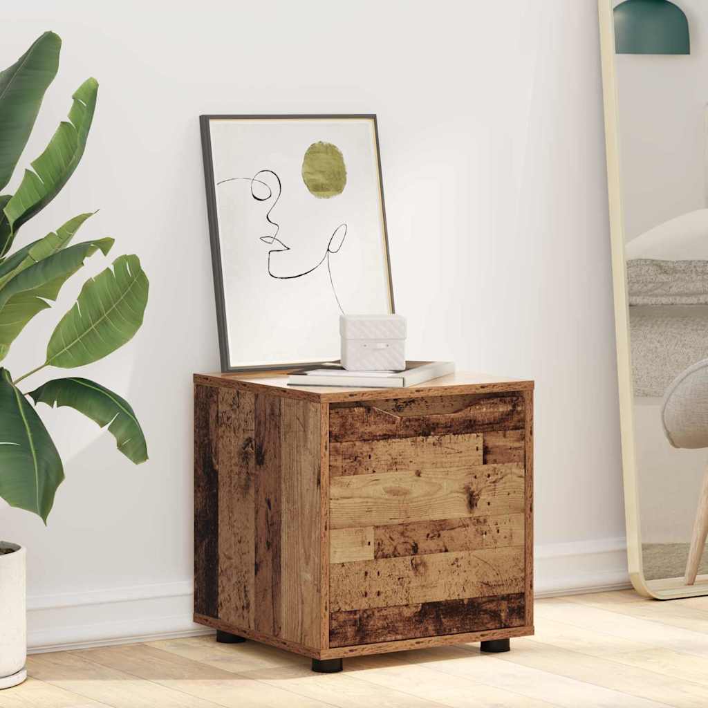 Bathroom Cabinet Reclaimed Wood Look 40.5 x 40 x 44 cm Engineered Wood