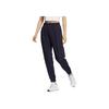 Adidas SS22 Solid Color Loose Fit Drawstring Sports Pants Women Pants Legendary-Ink-Blue HR2591
