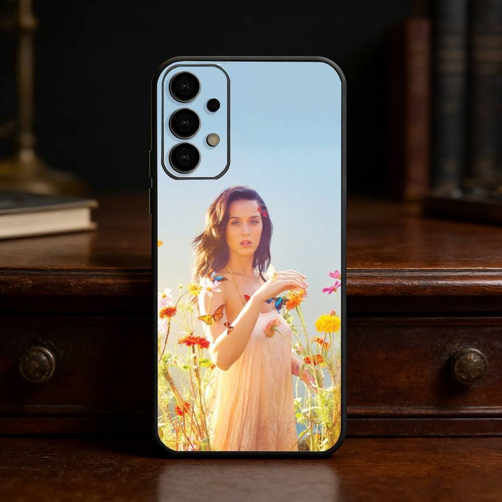 Singer K-Katy Perry Phone Case For Samsung S25,S24,S21,S22,S23,S30,Ultra,S20,Plus,Fe,Lite Black Shell