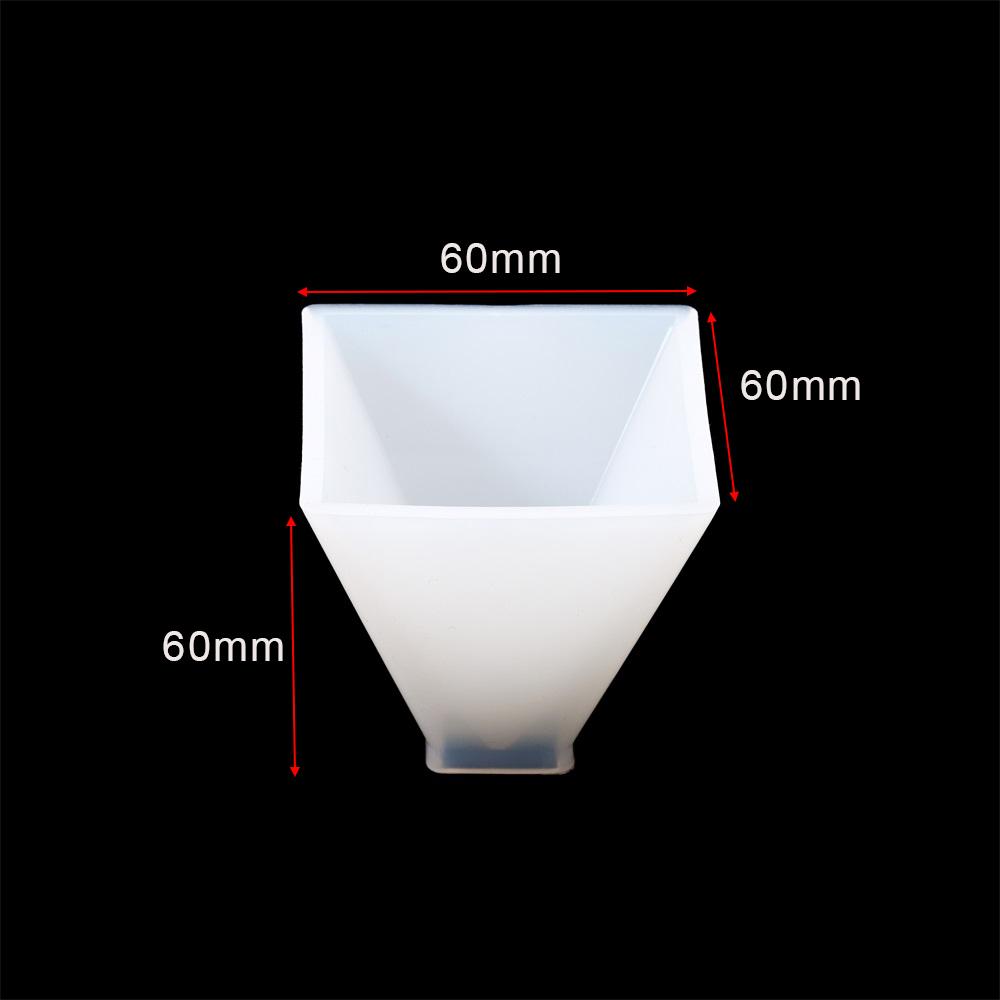 5 Sizes Pyramid Silicone Mould Epoxy Resin Mold for DIY Epoxy Resin Molds Crafts Jewelry Making Accessories Home Decoration