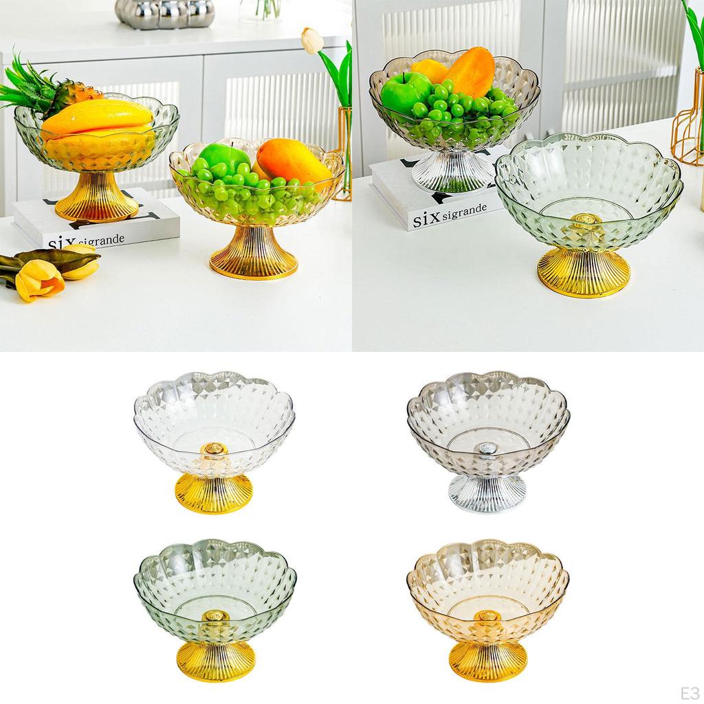 Countertop Fruit Bowl Basket Creative Home Decor Serving Container Storage