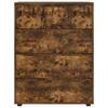 Storage Cabinets Smoked Oak 80 x 48 x 105 cm