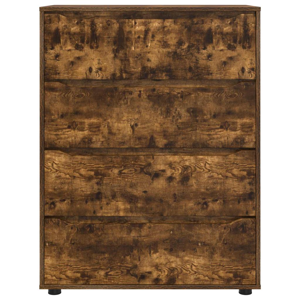 Storage Cabinets Smoked Oak 80 x 48 x 105 cm