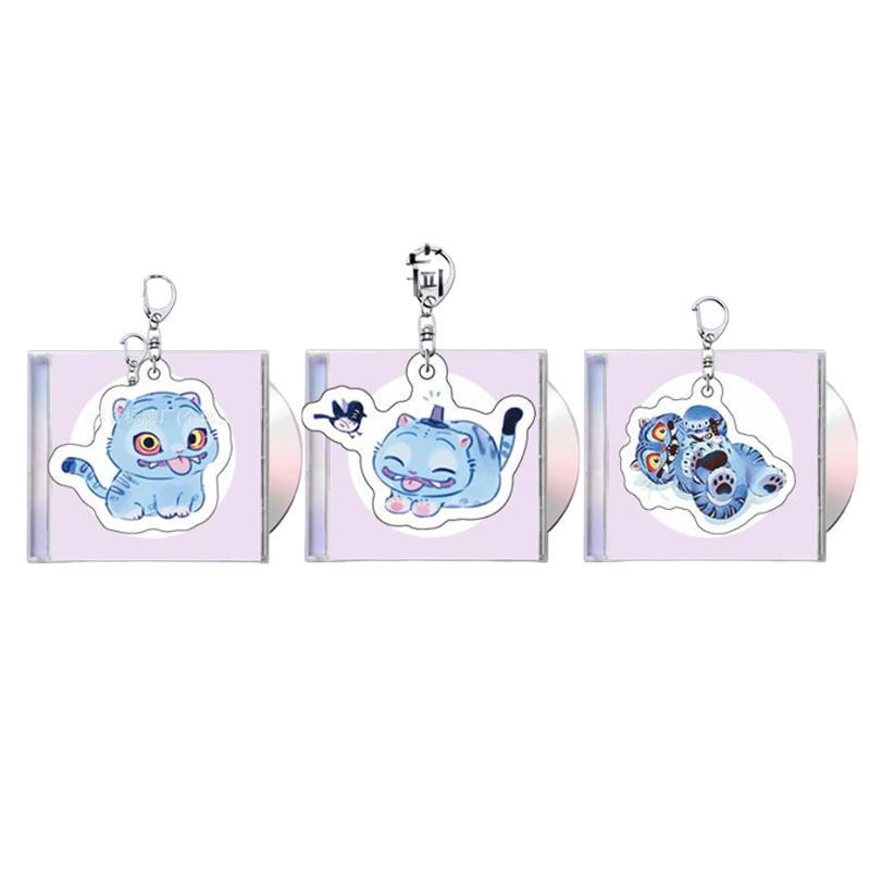 K-Pop Demon Hunters Keyring (Huntr/x, Saja Boys, Derpy) (12 Options)