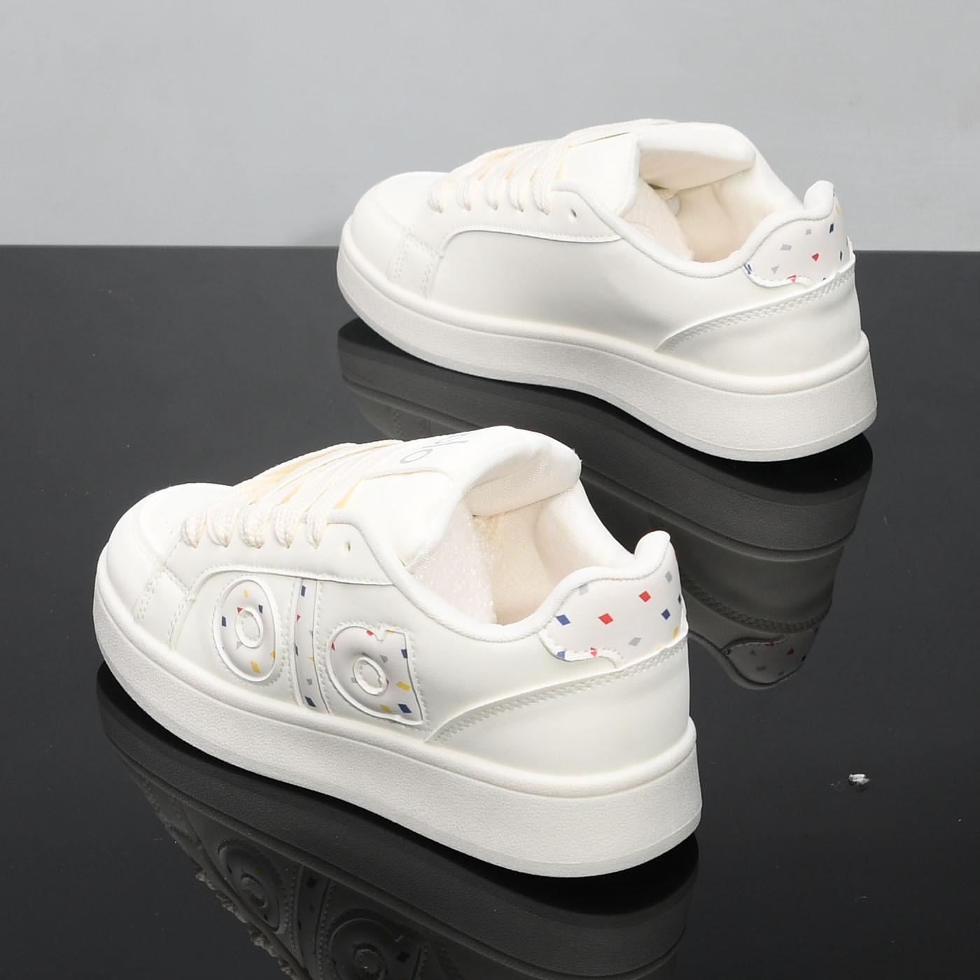 

German training shoes, new platform sneakers, odor-proof casual board shoes 35 бежевый