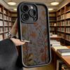 Autumn Botanical Leaves Pattern Soft Shockproof Case For Xiaomi Redmi Note 15 14 13 12 11 Pro Anti-Fall Protective Back Cover