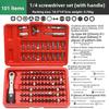 101 Electric Screw Batch Extended Batch Set, Triangular Rice Cross Hexagonal Multi-functional Screwdriver