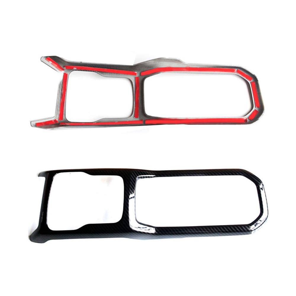 Pentru Jeep Wrangler JL JLU 2018-2021, panou de control central al vitezelor de schimbare a vitezelor, capac de protecție pentru consolă centrală, ornamente de turnare