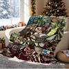 Gizmo (Gremlins) Pattern Blanket for Home Decoration, Bed, Sofa, Car Travel, Camping, Suitable for All Seasons, Birthday Christmas Gift