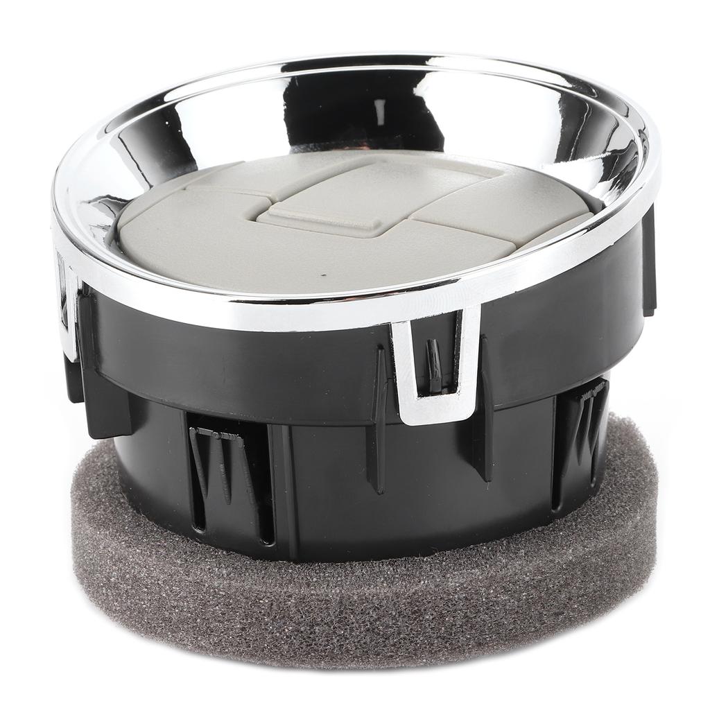 AC Air Vent Heater Interior Silver Chrome Outer Ring CL3Z‑19893‑EA Fit for Ford F‑150 2012‑2014