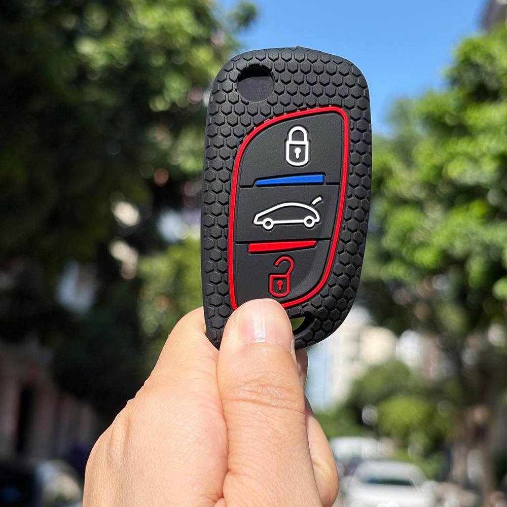 

Чехол для ключа для VVDI2 Проводной Xhorse MINI XHORSE Программатор Универсальный для Citroen C4 Для Peugeot 207 Складной Брелок-чехол для ключа