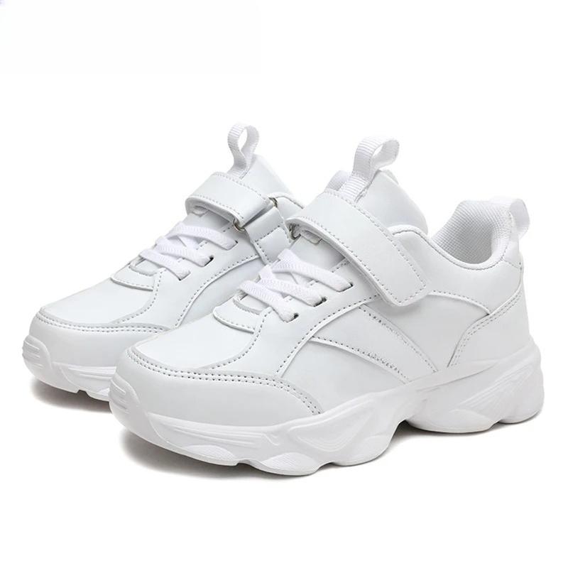 Children's Fashion Sports Shoes Breathable Student Black School Walking Shoes Anti-skid Boys& Girls Casual Running Sneaker