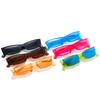 Sunglasses, Street Photography, Personalized Small Frame Cat Eye Sunglasses For Women, Candy-Colored Glasses.
