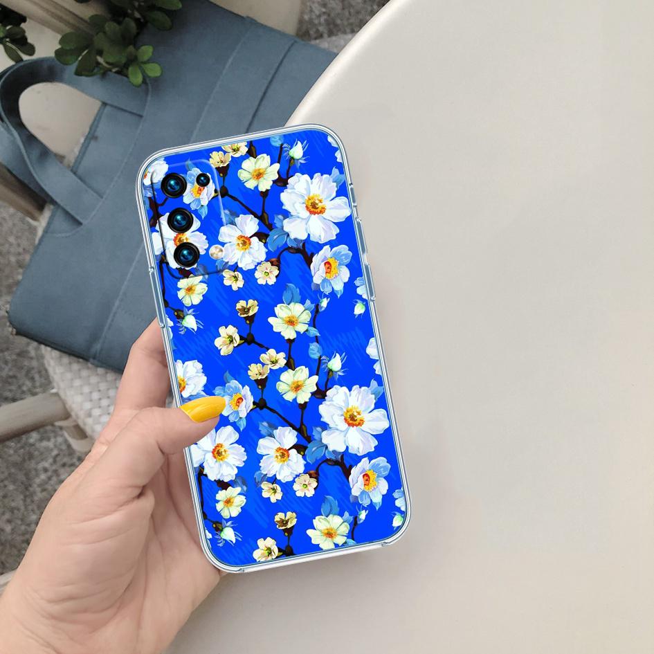 FM8 Beautiful Roses Flower Soft Shell Transparent Phone Case for Motorola Moto G7 G8 G9 G84 G85 G73 G24 G15 Z2 Play Power Plus