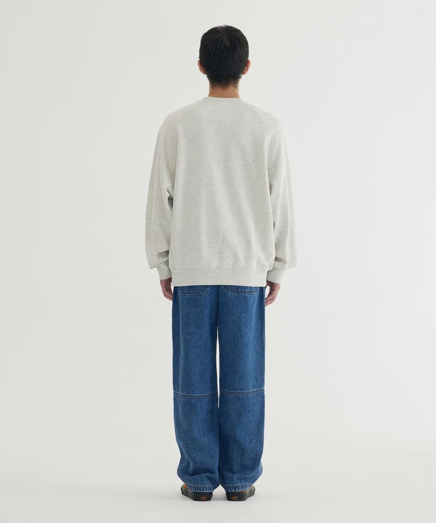 COVERNAT Slogan Graphic Sweatshirt Dark Navy