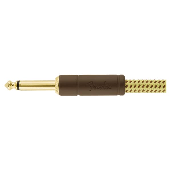 Fender Deluxe Series Instrument Tweed 08 Cable, Straight/Angle, 18.6',